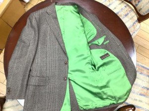 工場有料裏地J ⑤カノニコ グリーン
