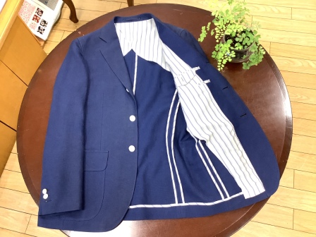 和紙ジャケットサンプル画像 ネイビー